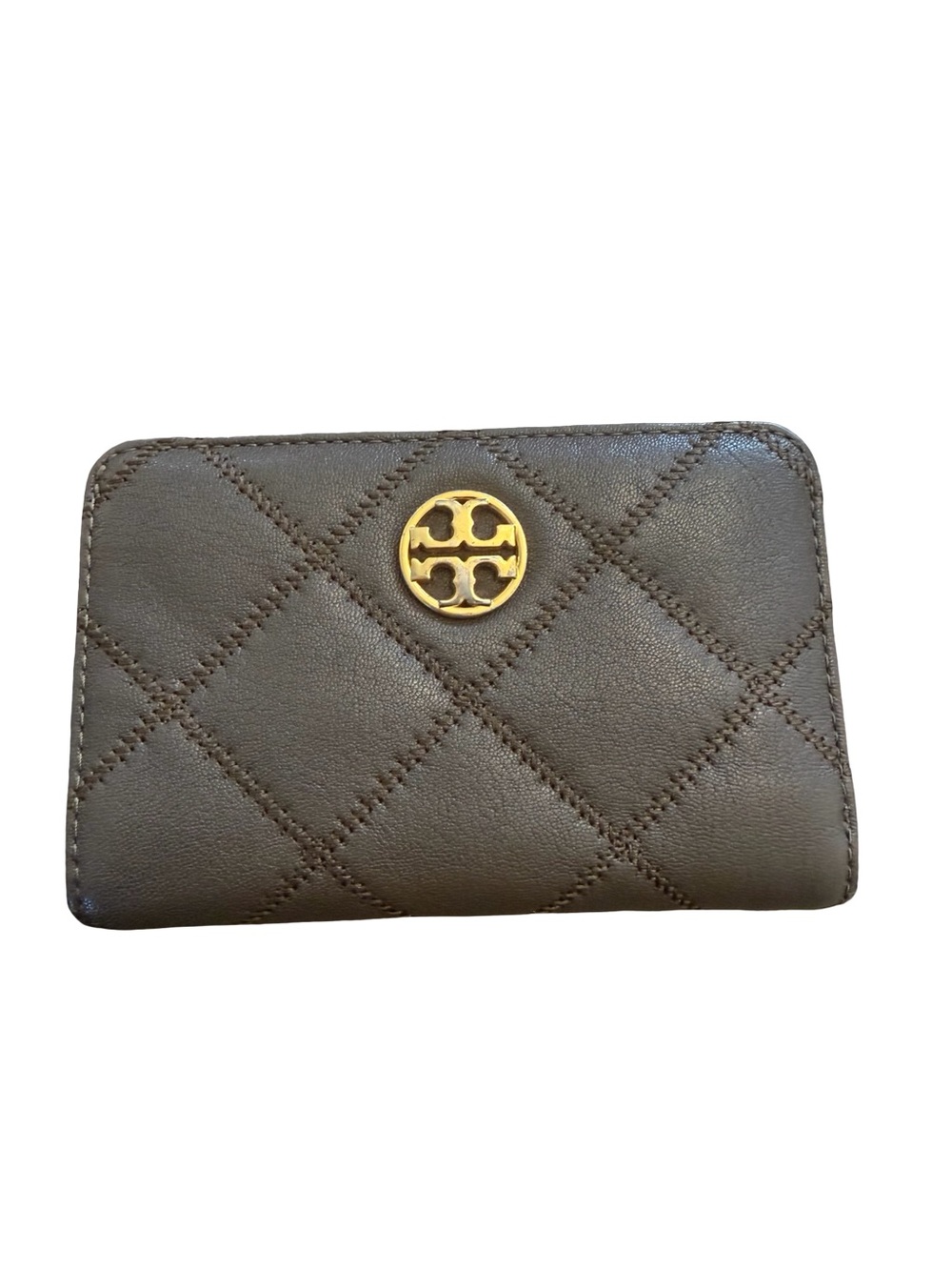 Tory Burch Quilted Leather Card Case wallet